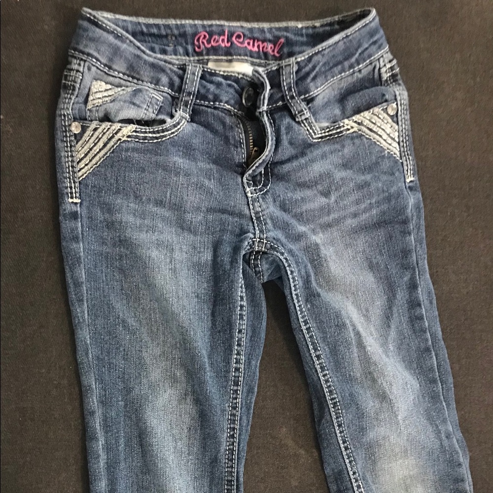 Girls denim jeans size 7